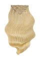 Hollywood Blonde - Invisible 20" Deluxe Clip In Remy Human Hair Extensions 200g